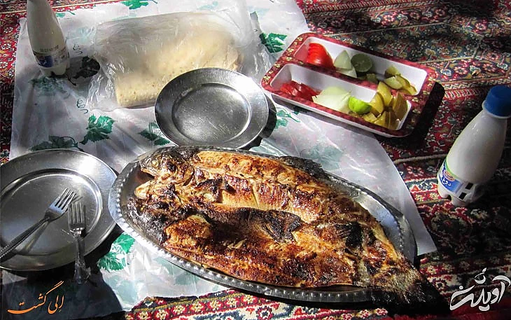 ماهی کبابی ماهی کبابی